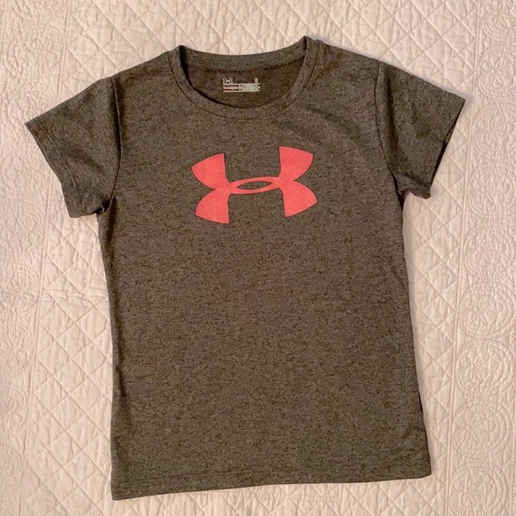 Under Armour Heat Gear Dark Heather Gray T-Shirt